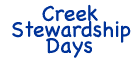 Creek Stewardship Days